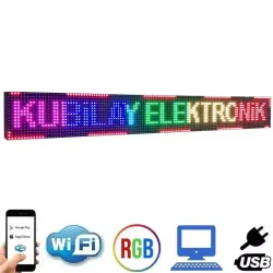 192x16 cm Renkli LED Tabela Fiyatı ve Özellikleri - Kubilay Elektronik