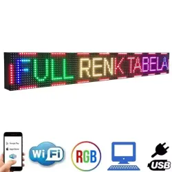 224x16 cm Renkli LED Tabela Fiyatı ve Özellikleri - Kubilay Elektronik