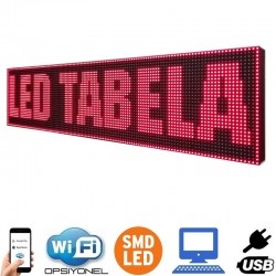 32x128 cm SMD LED Tabela