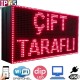 Çift Taraflı Led Tabela 128x32cm