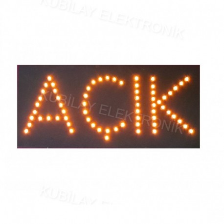 AÇIK LED YAZI