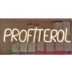 Profiterol Neon LED Tabela