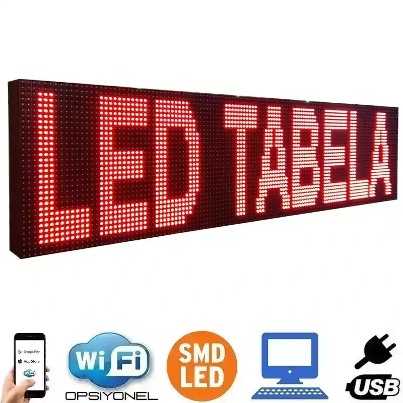 64x16 cm SMD LED Tabela - Kubilay Elektronik