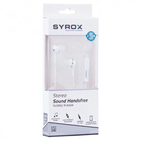 Syrox K1 Mikrofonlu Kablolu Kulaklık