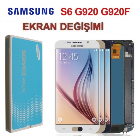 Samsung Galaxy S6 G920 Ekran değişimi
