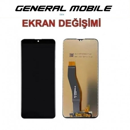 General Mobile GM20 Ekran değişimi