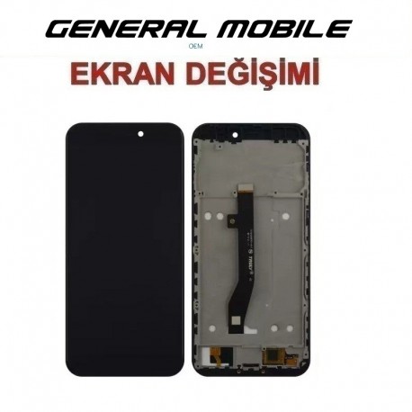 General Mobile GM8 GO Ekran değişimi