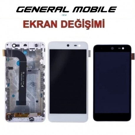 General Mobile GM5 Ekran değişimi