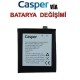 Casper Via G1 Plus Batarya değişimi