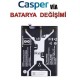 Casper Via A1 Plus Batarya değişimi