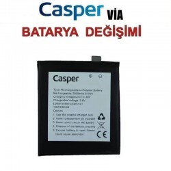 Casper Via E1 Batarya değişimi