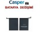 Casper Via E2 Batarya değişimi