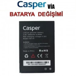Casper Via V4 Batarya değişimi