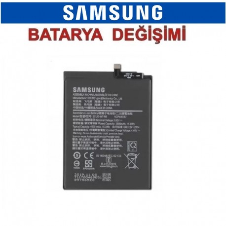Samsung Galaxy A21 A215 Batarya değişimi