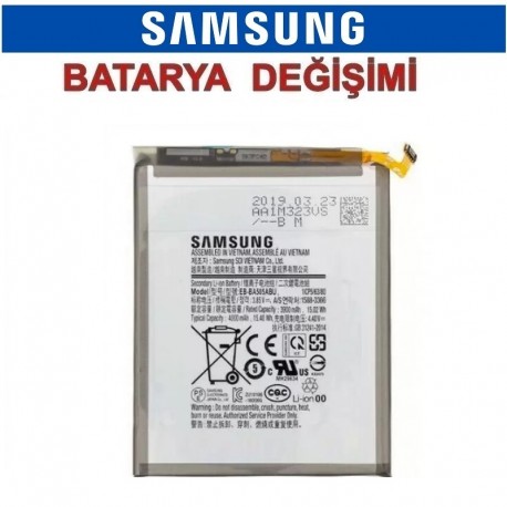 Samsung Galaxy A30S A307 Batarya değişimi
