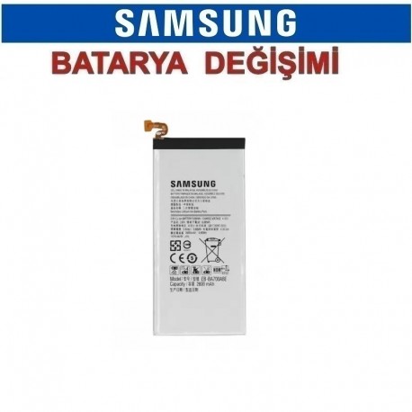 Samsung Galaxy A7 A700 Batarya değişimi