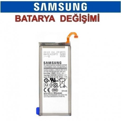 Samsung Galaxy J8 J810 Batarya değişimi
